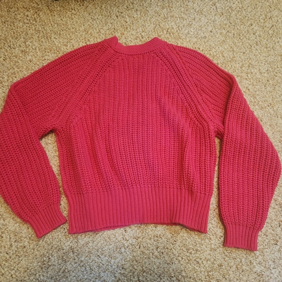 Chunky pink cardigan - Picture 3 of 4